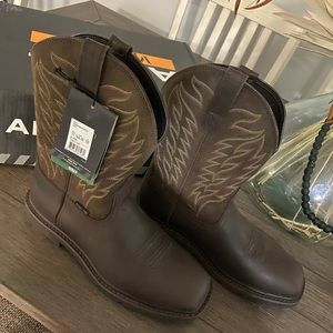 Men’s groundbreaker steel toe boot